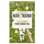 Heath & Heather Organic Pure Green Tea 20 per pack