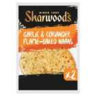 Sharwood's Garlic & Coriander Naans 2 per pack
