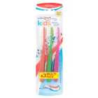 Aquafresh Kids Toothbrush 0-7 years Soft bristles 3 pack 3 per pack