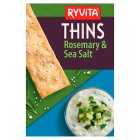Ryvita Thins Rosemary & Sea Salt Flatbread, 125g