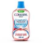 Corsodyl Daily Complete Protection Gum Care Alcohol Free Mouthwash 500ml