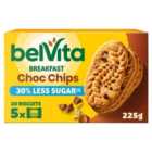 Belvita Choc Chip Reduced Sugar Biscuits 225g