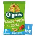 Organix Melty Veggie Organic Stix, 7 mths+ Multipack 4 x 15g