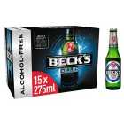 Beck's Blue Alcohol-Free Beer Bottles 15 x 275ml